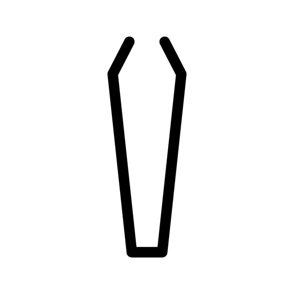 pinza icono vector símbolo diseño ilustración