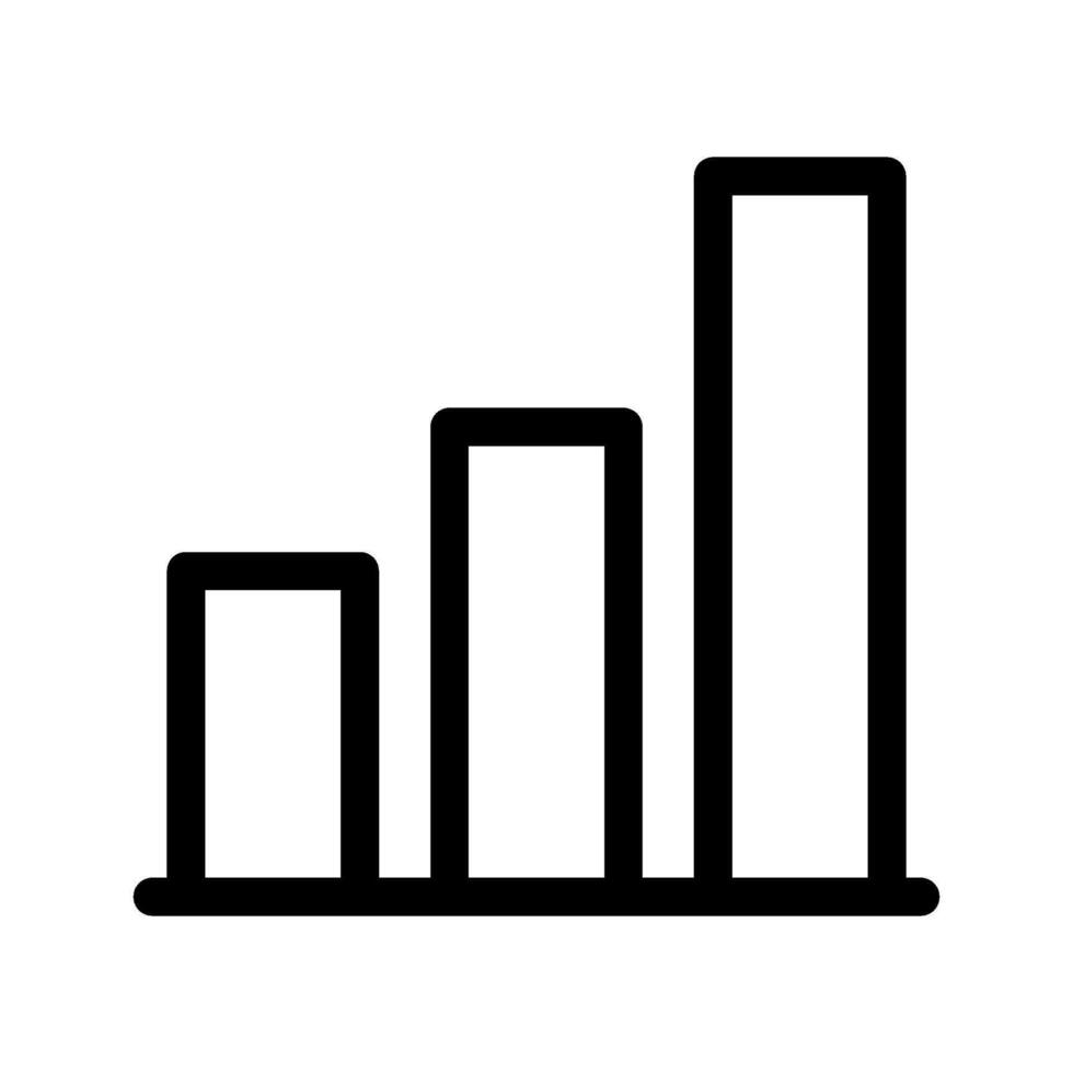 Diagram Chart Icon Vector Symbol Design Illustration