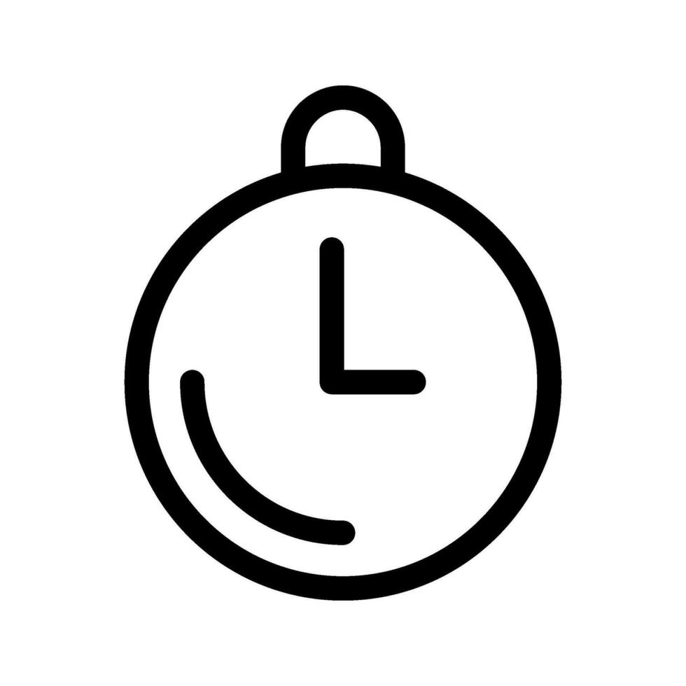 Time Icon Vector Symbol Design Illustration