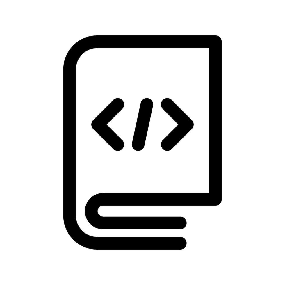 programación icono vector símbolo diseño ilustración
