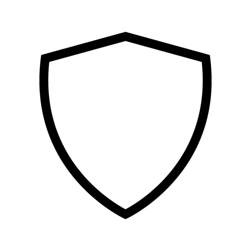 Shield Icon Vector Symbol Design Illustration
