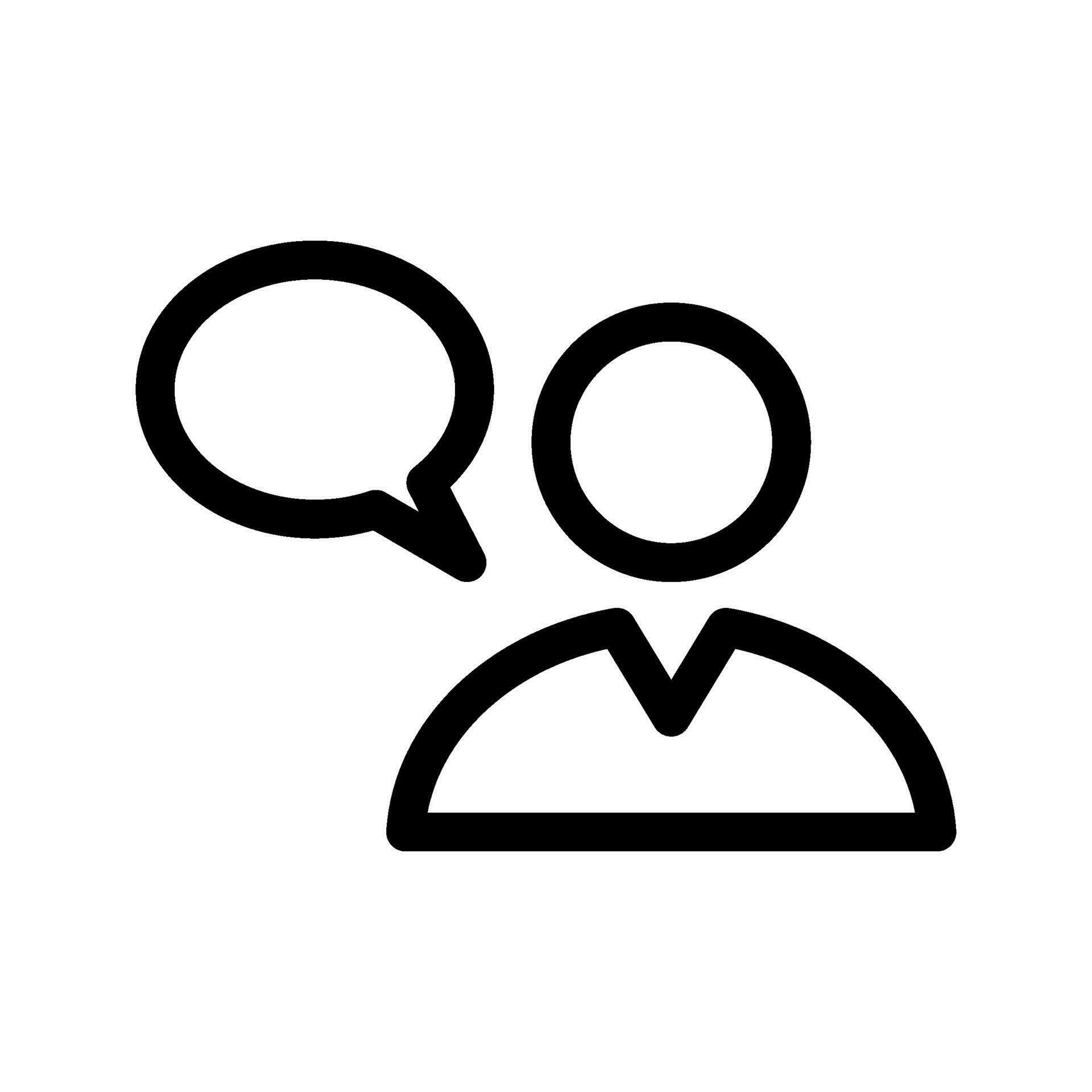 Talk Icon Vector Symbol Design Illustration 26632014 Vector Art at Vecteezy