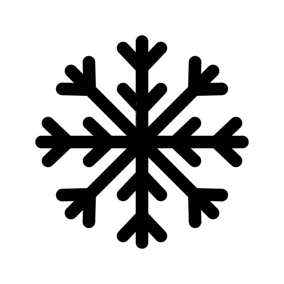 Snow Icon Vector Symbol Design Illustration