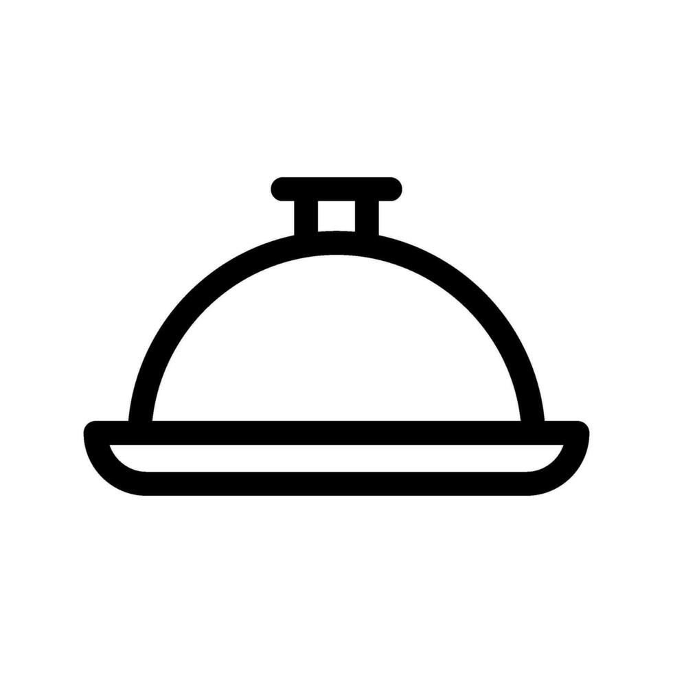 Food Cover Icon Vector Symbol Design Illustration