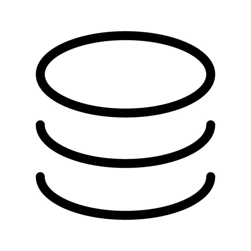Disk Icon Vector Symbol Design Illustration