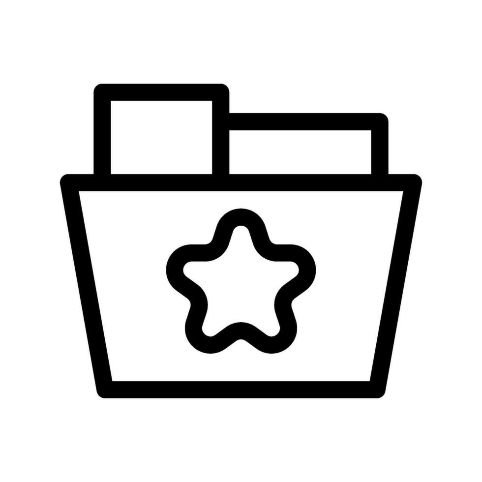 Folder Icon Vector Symbol Design Illustration
