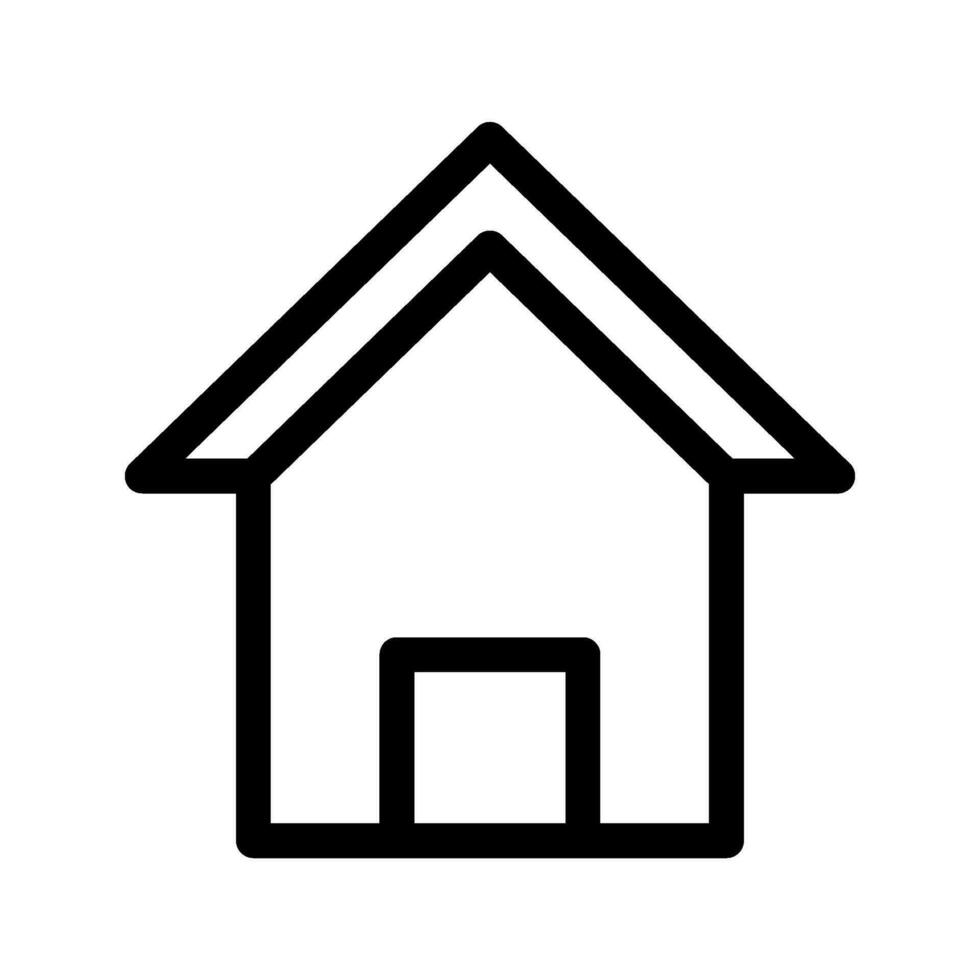 Home Icon Vector Symbol Design Illustration