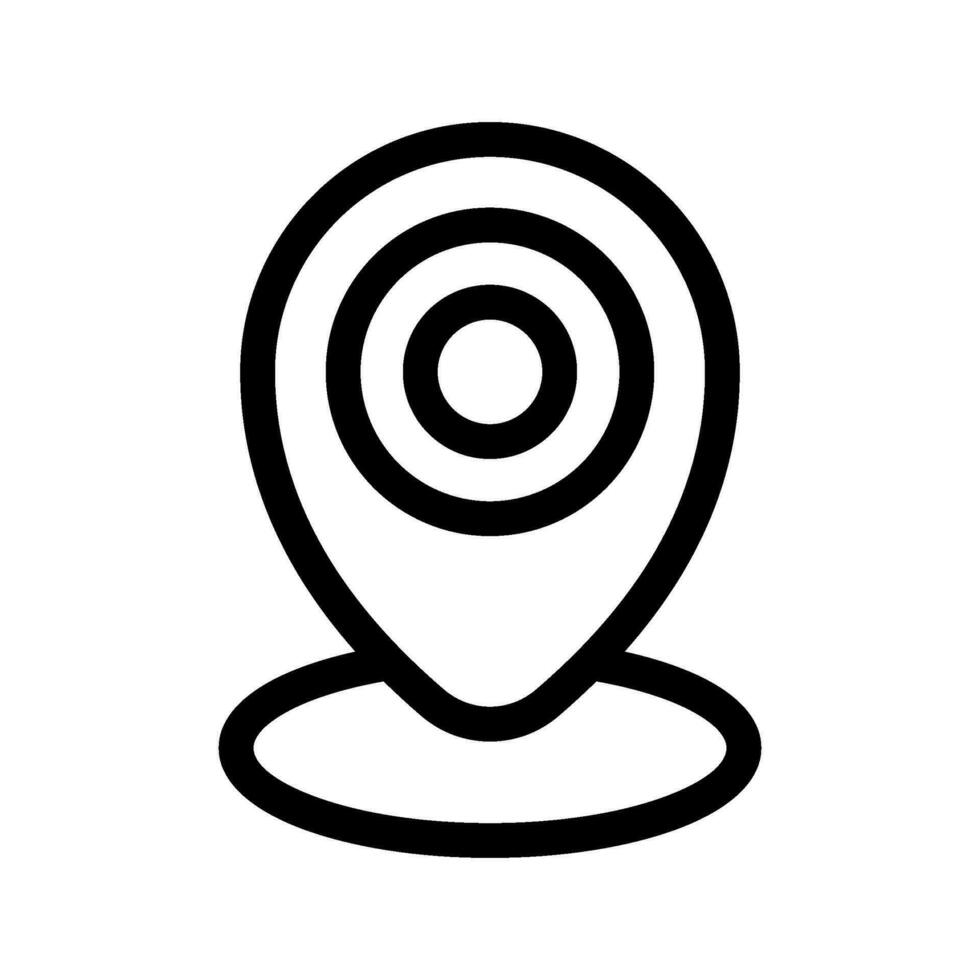 ubicación icono vector símbolo diseño ilustración