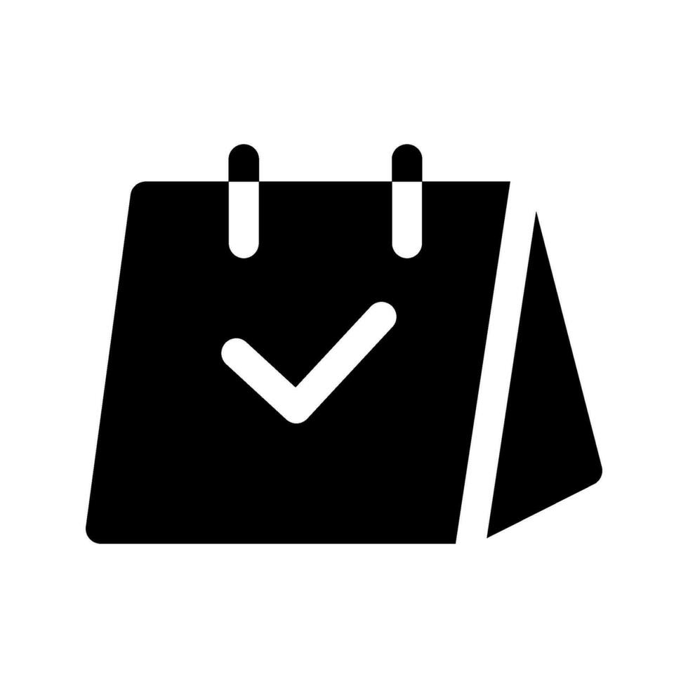 Schedule Icon Vector Symbol Design Illustration