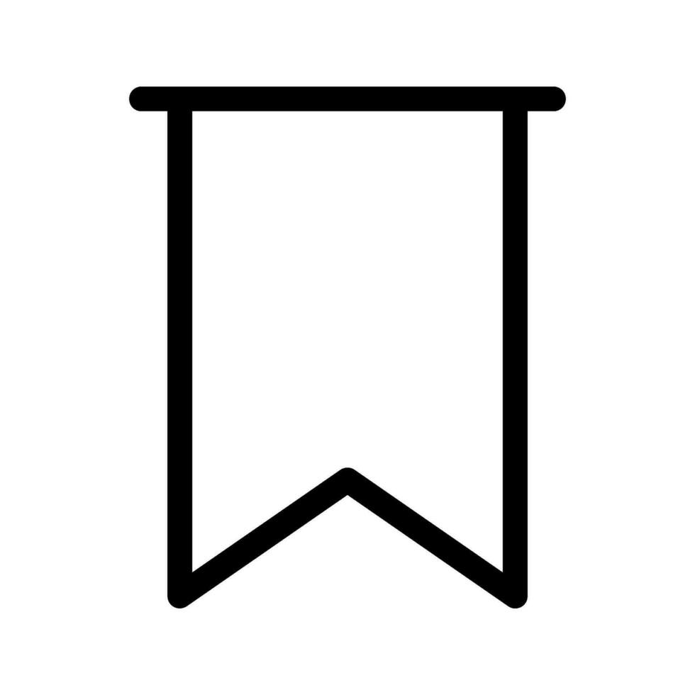 Bookmark Icon Vector Symbol Design Illustration