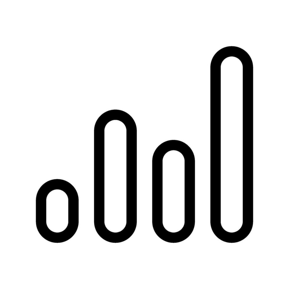 Chart Icon Vector Symbol Design Illustration