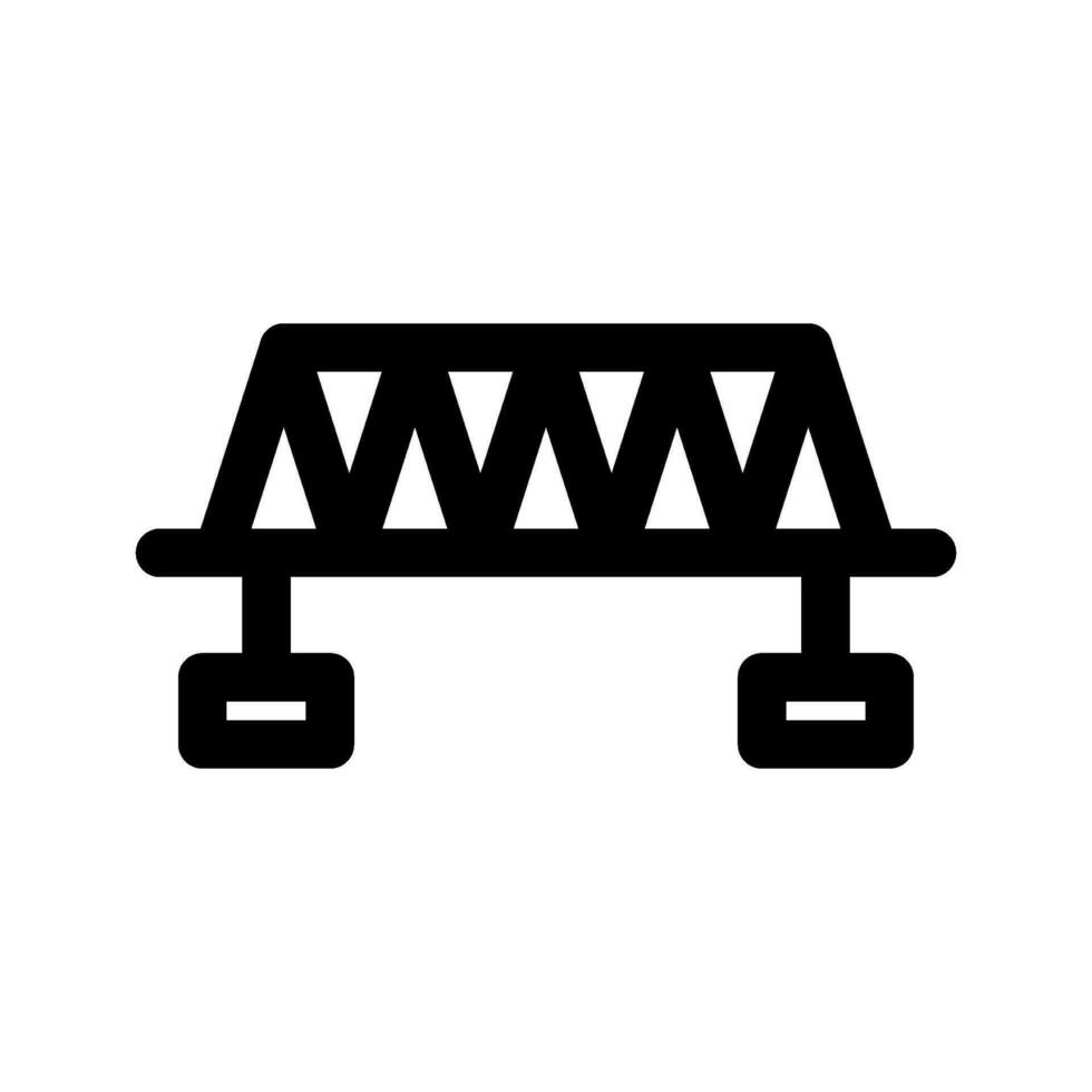 Bridge Icon Vector Symbol Design Illustration