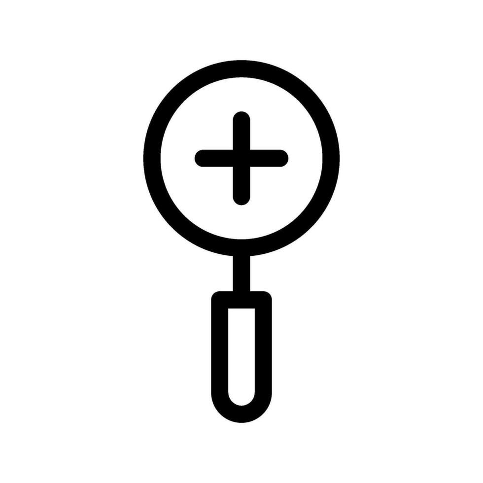 Zoom In Icon Vector Symbol Design Illustration