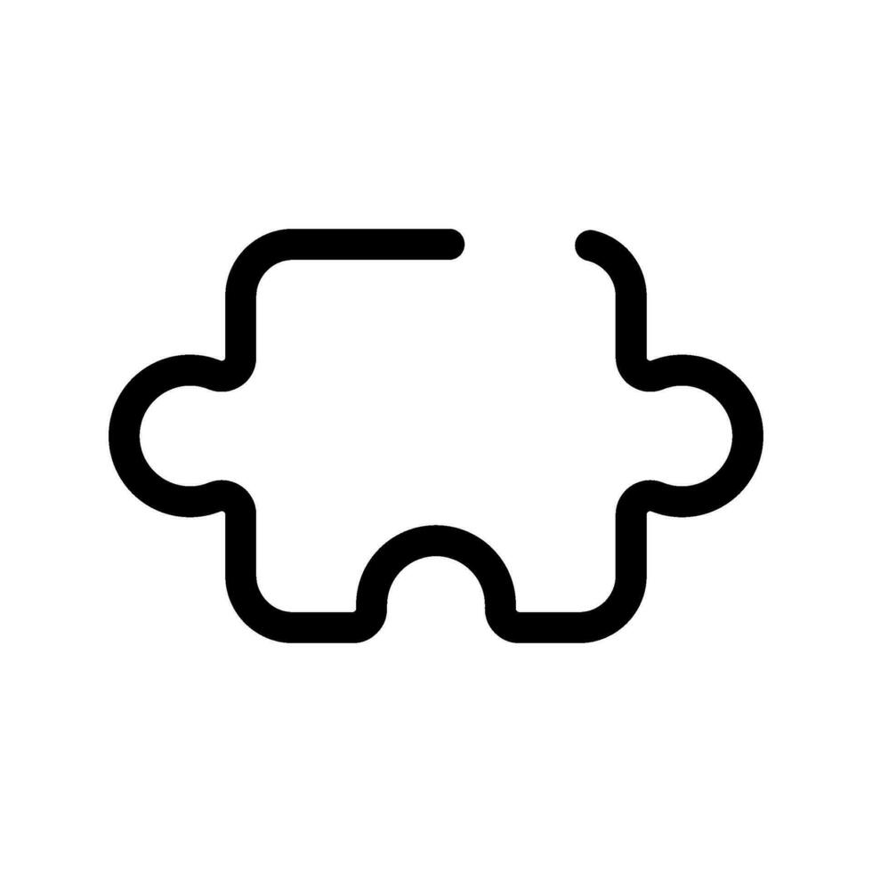 Puzzle Icon Vector Symbol Design Illustration