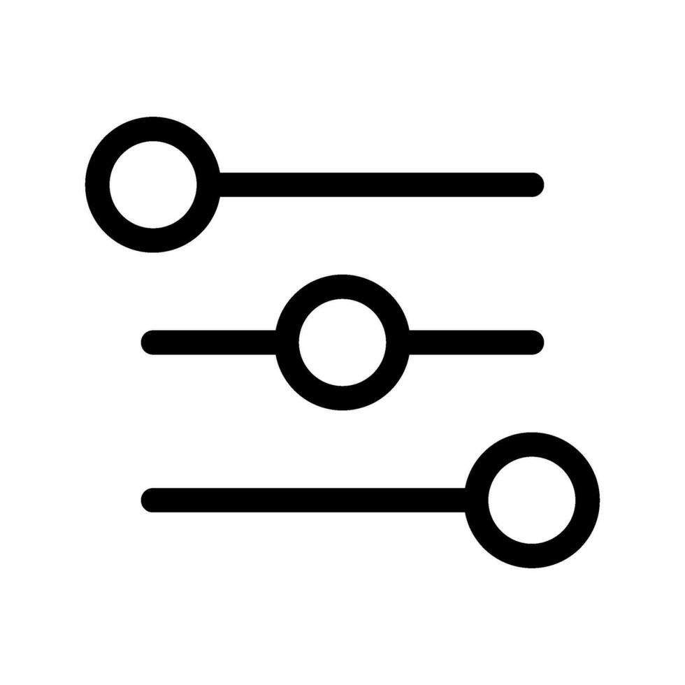 Configuration Icon Vector Symbol Design Illustration