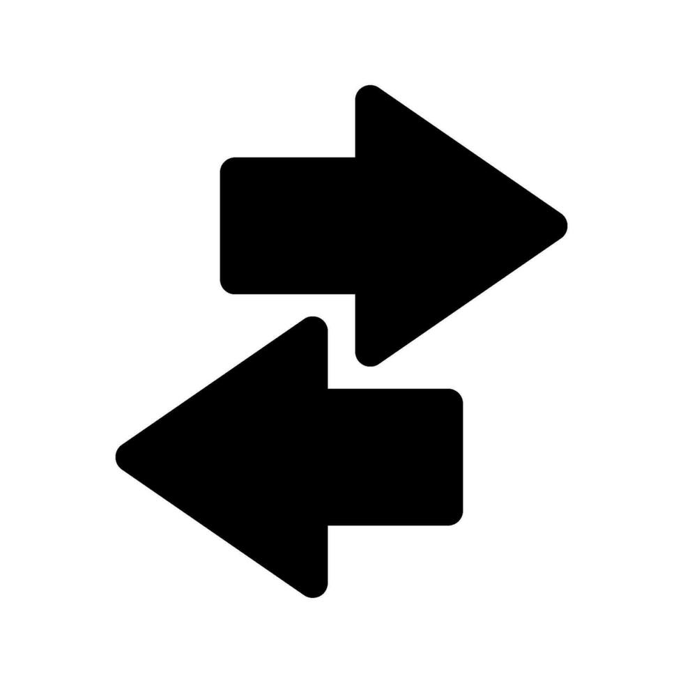 Arrow Icon Vector Symbol Design Illustration
