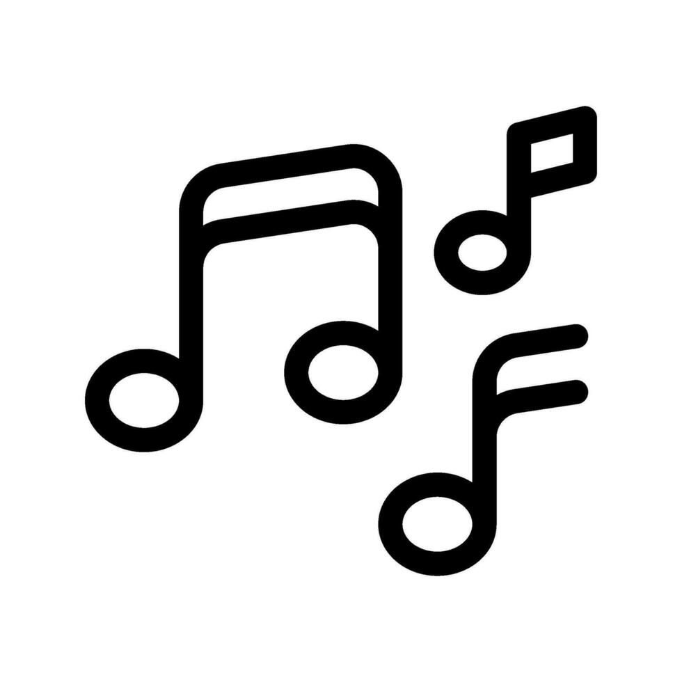 Ballet Music Icon Vector Symbol Design Illustration