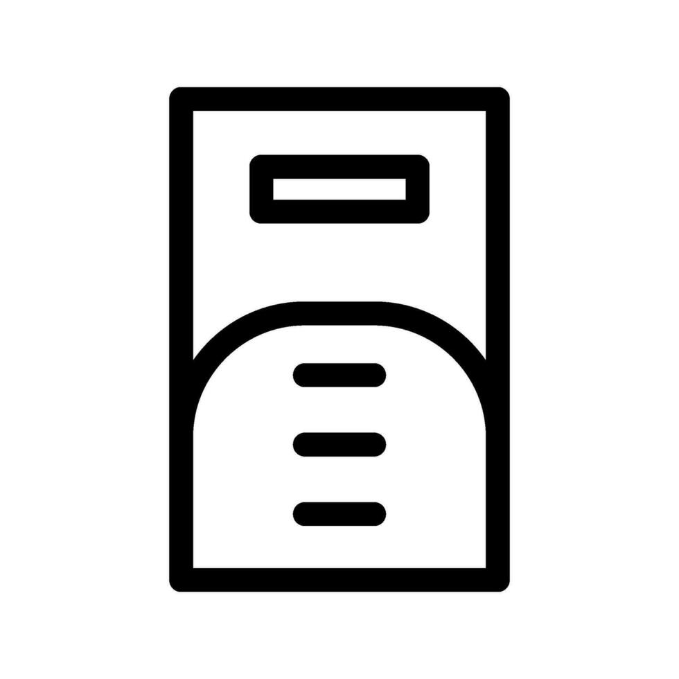 Restaurant Menu Icon Vector Symbol Design Illustration