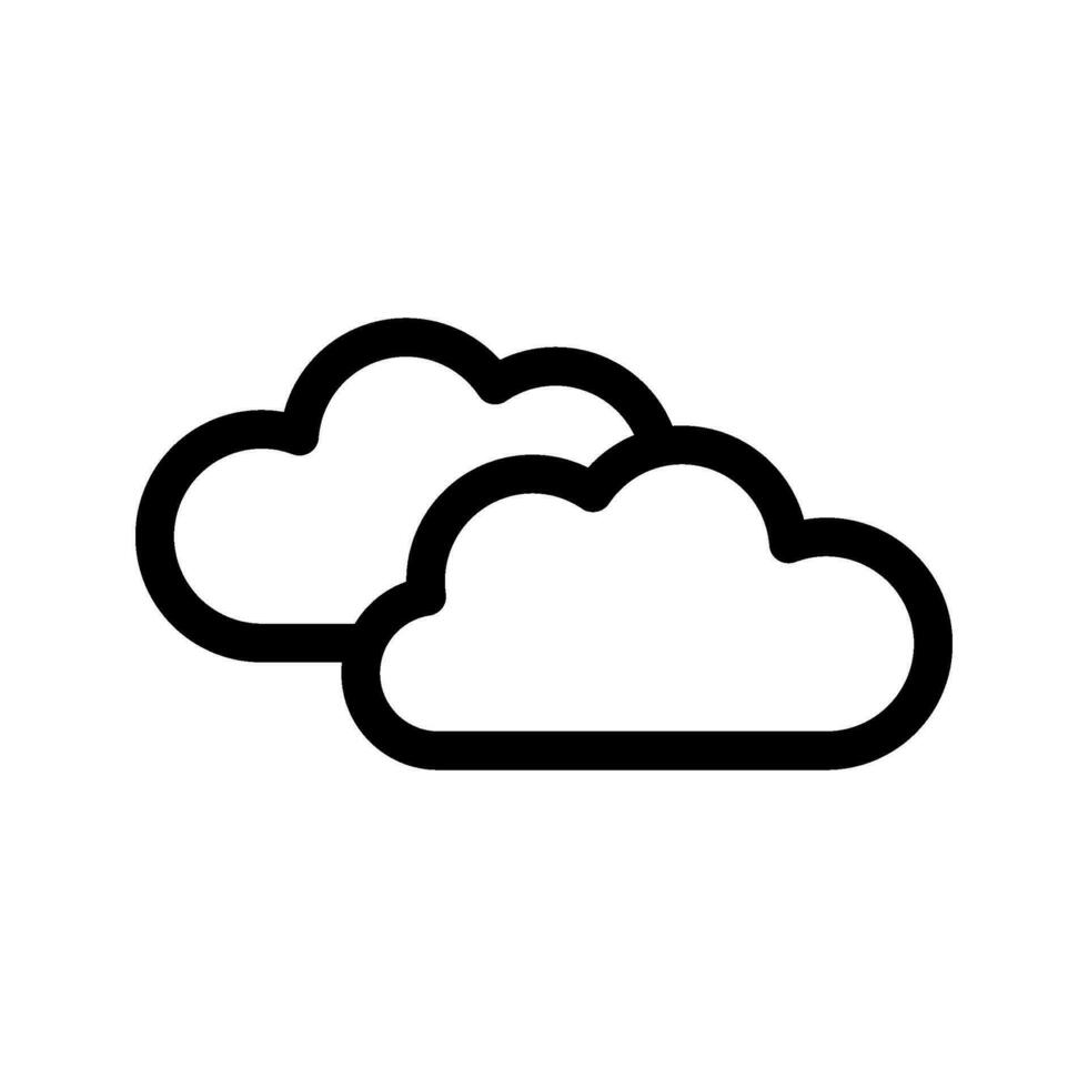 Cloud Icon Vector Symbol Design Illustration