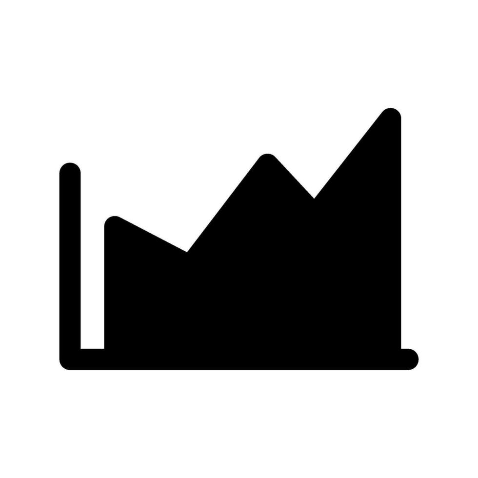 Bar Chart Icon Vector Symbol Design Illustration