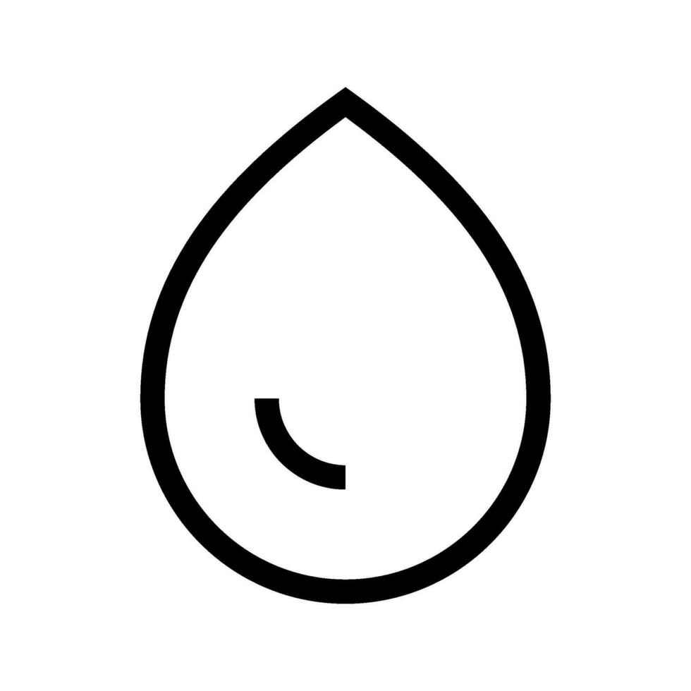 Drop Icon Vector Symbol Design Illustration