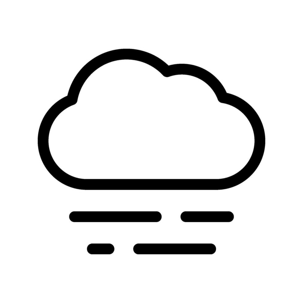 nube icono vector símbolo diseño ilustración