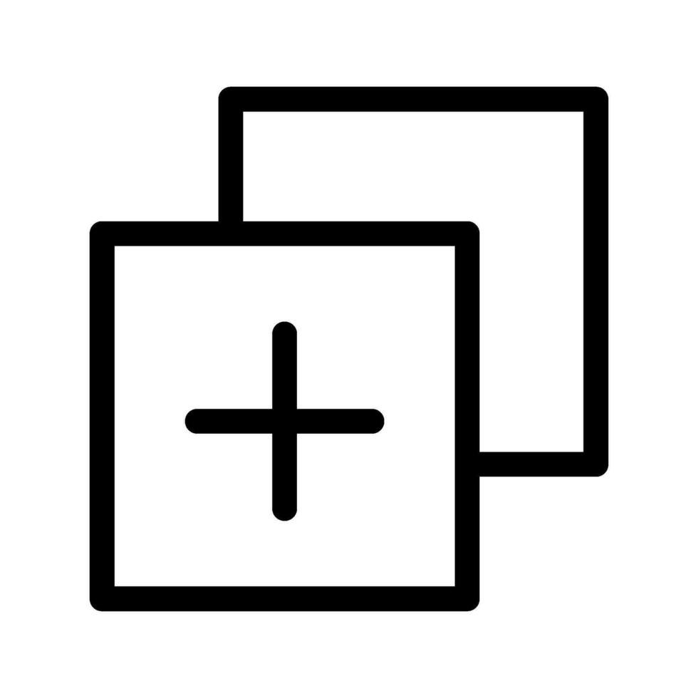 Add Icon Vector Symbol Design Illustration