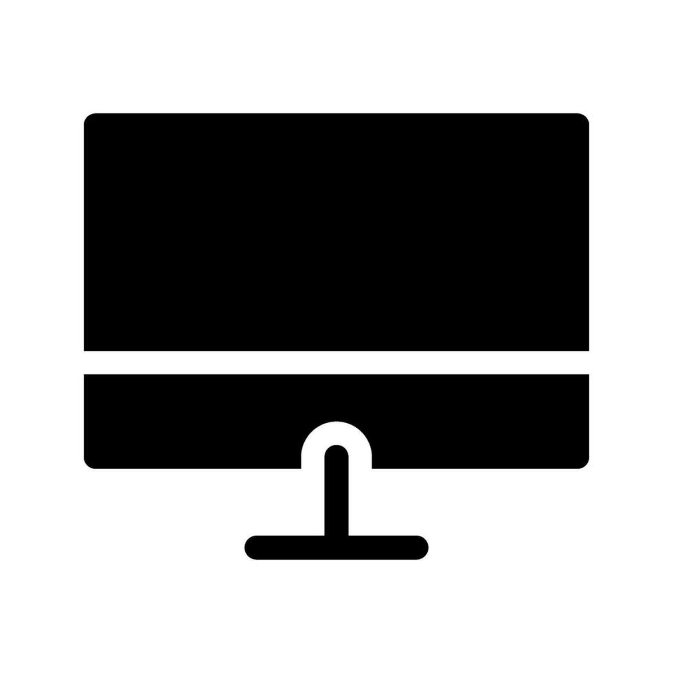 pantalla icono vector símbolo diseño ilustración