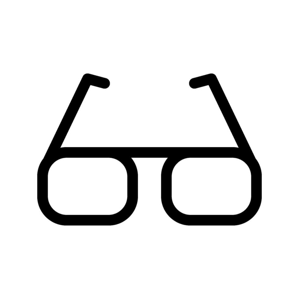 Glasses Icon Vector Symbol Design Illustration