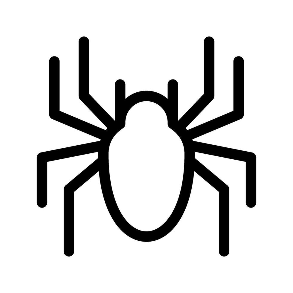 Spider Icon Vector Symbol Design Illustration