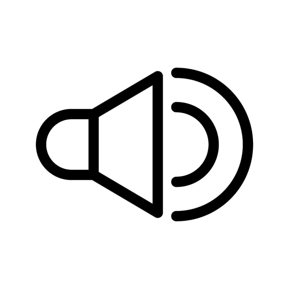 Volume Icon Vector Symbol Design Illustration