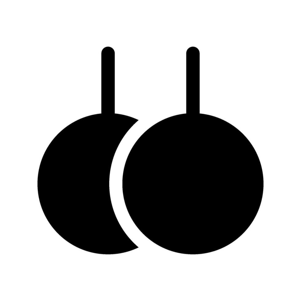 Rings Athletic Icon Vector Symbol Design Illustration