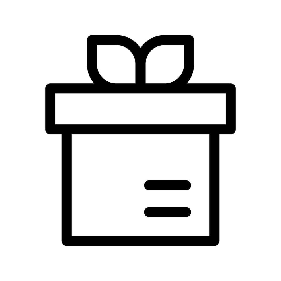 Gift Icon Vector Symbol Design Illustration