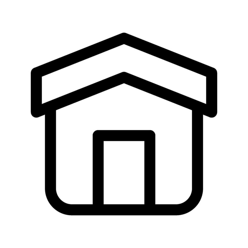 Home Icon Vector Symbol Design Illustration