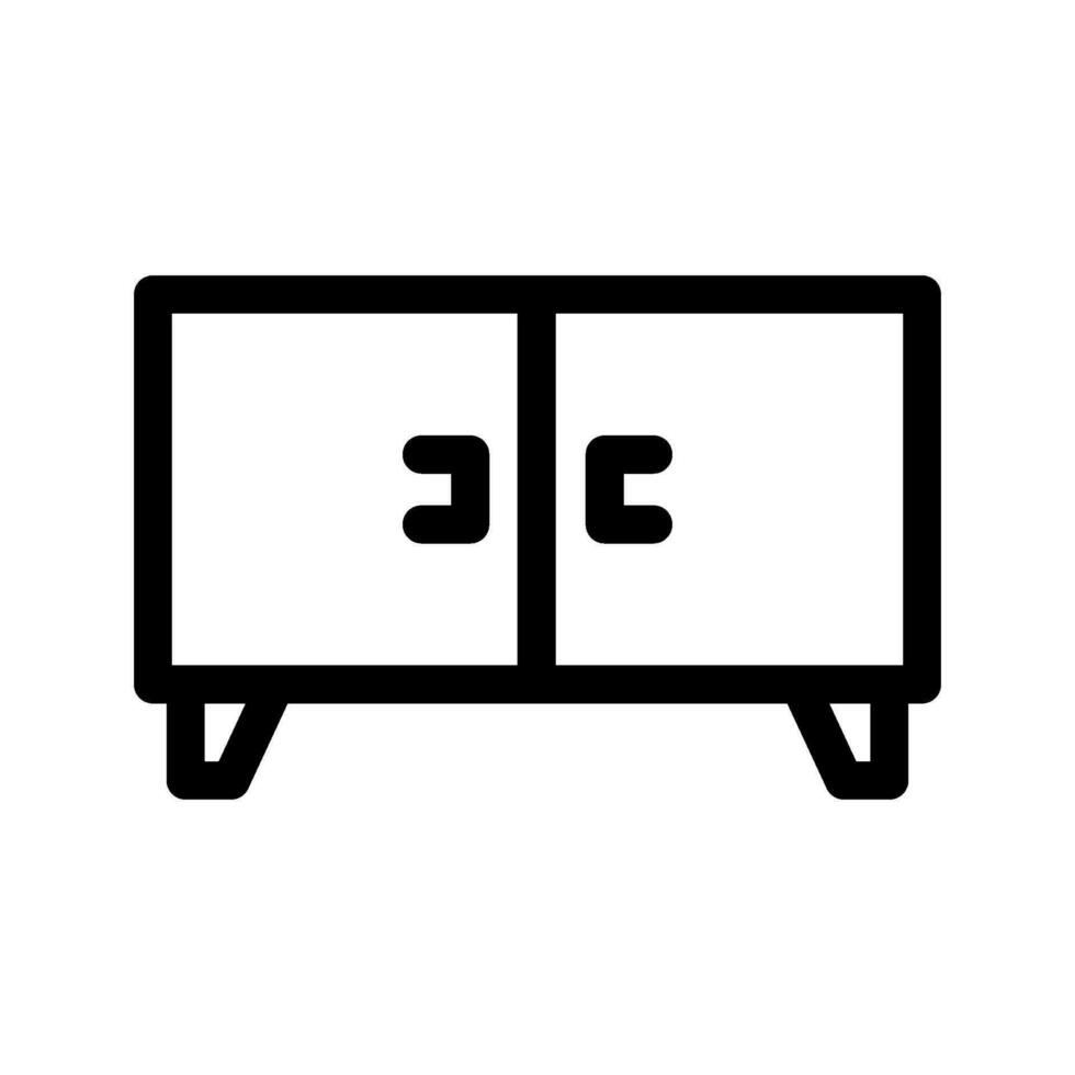 Wardrobe Icon Vector Symbol Design Illustration