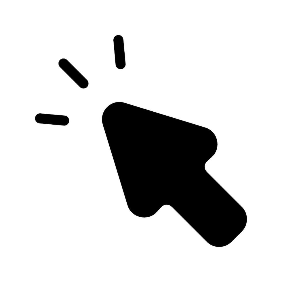 Cursor Icon Vector Symbol Design Illustration