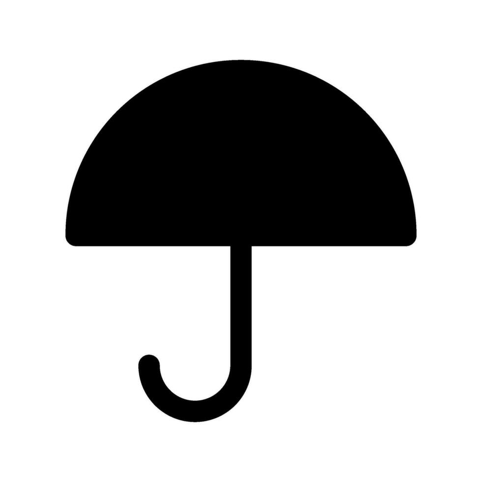 Umbrella Icon Vector Symbol Design Illustration
