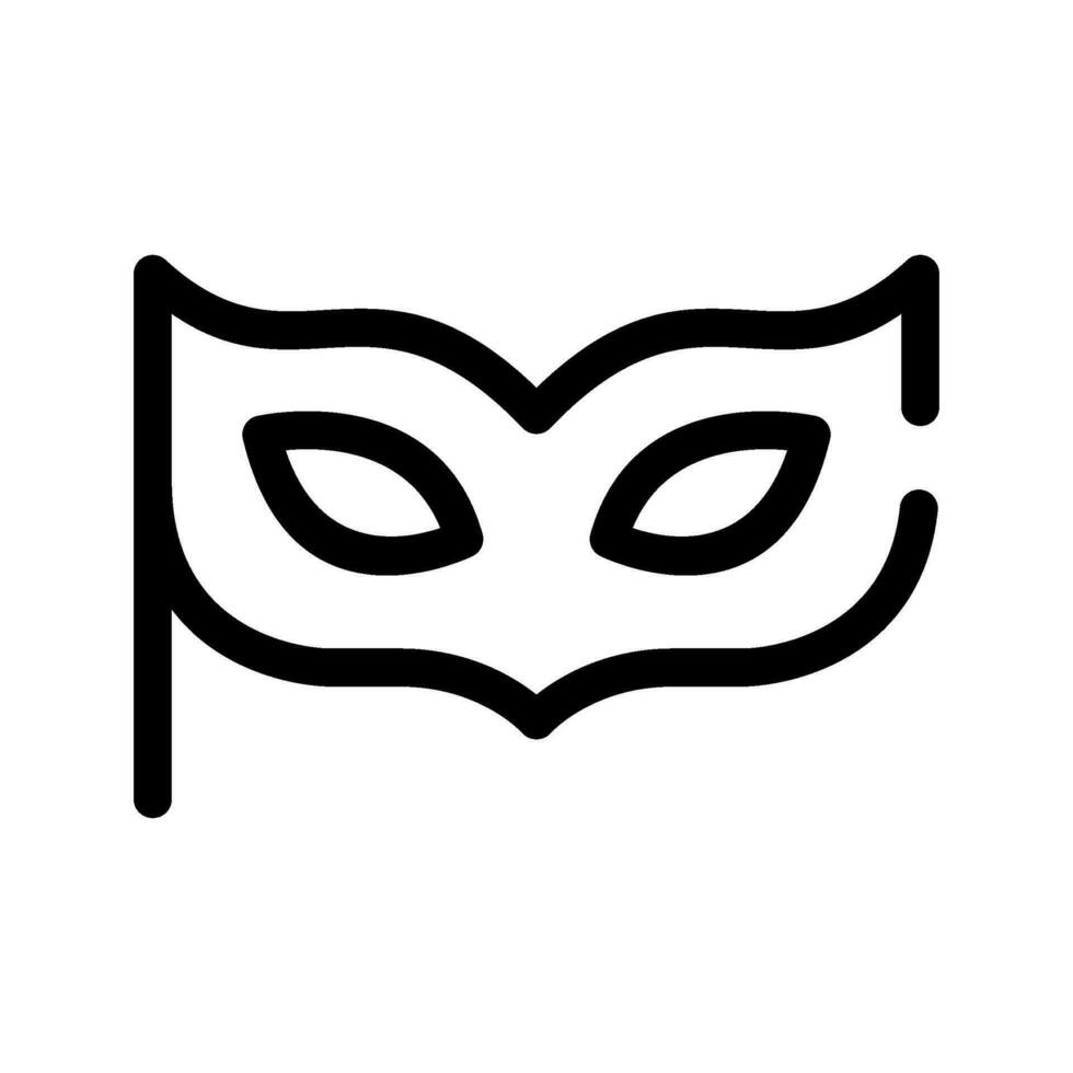 Mask Icon Vector Symbol Design Illustration