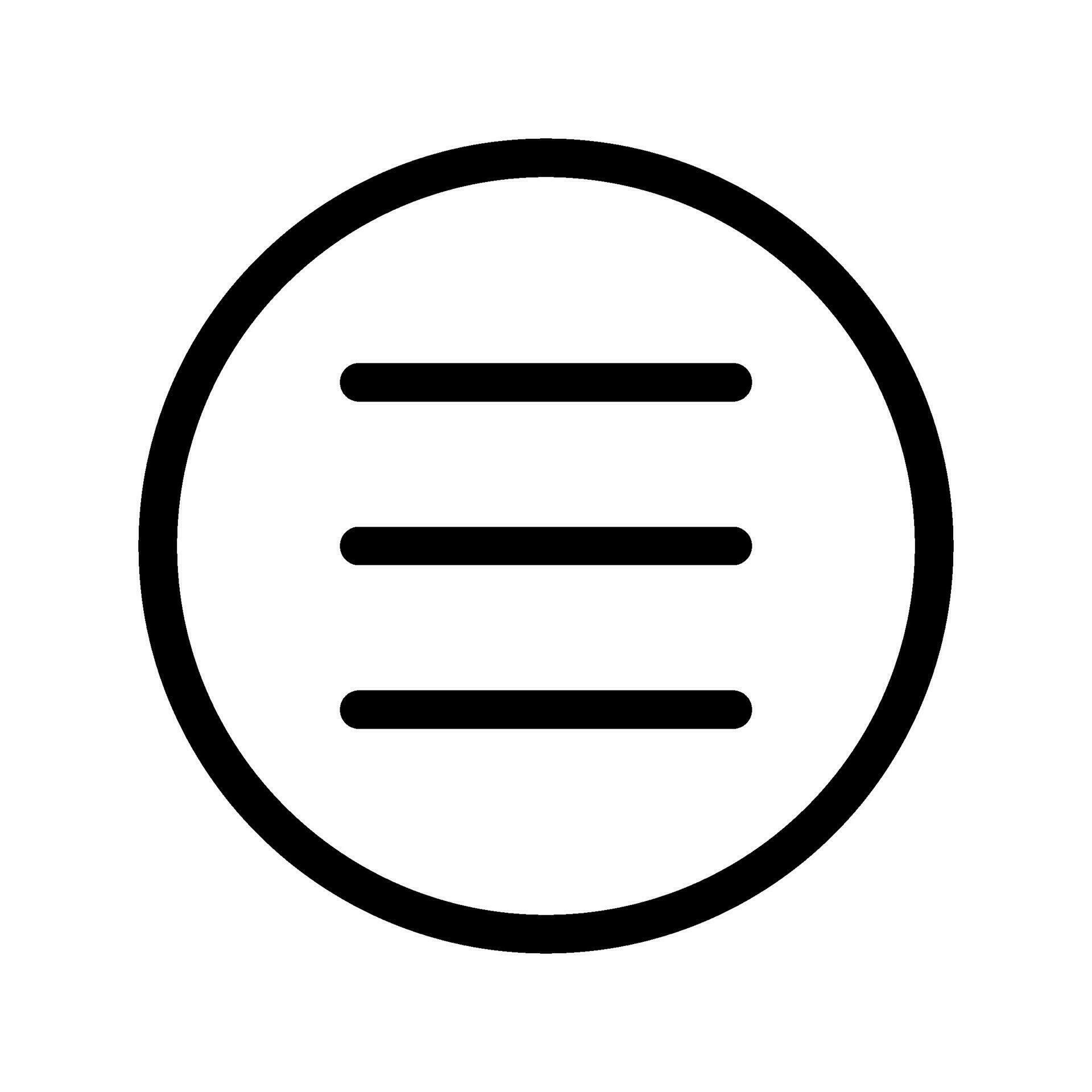 Menu Icon Vector Symbol Design Illustration 26632711 Vector Art at Vecteezy