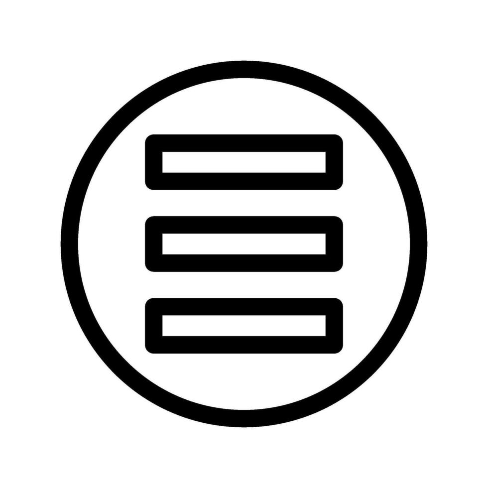 Menu Icon Vector Symbol Design Illustration