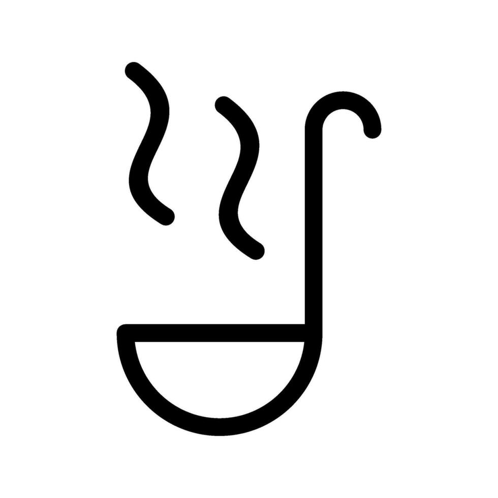 Ladle Icon Vector Symbol Design Illustration