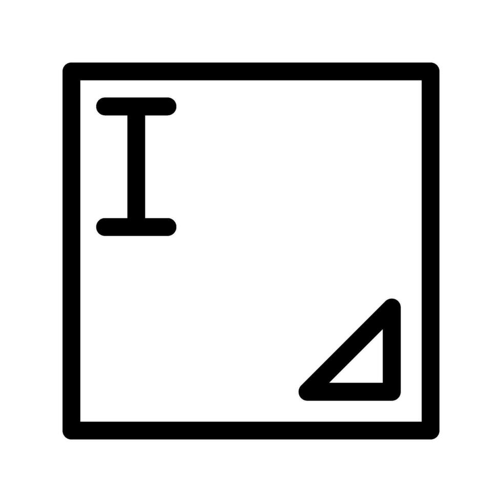 Text Area Icon Vector Symbol Design Illustration