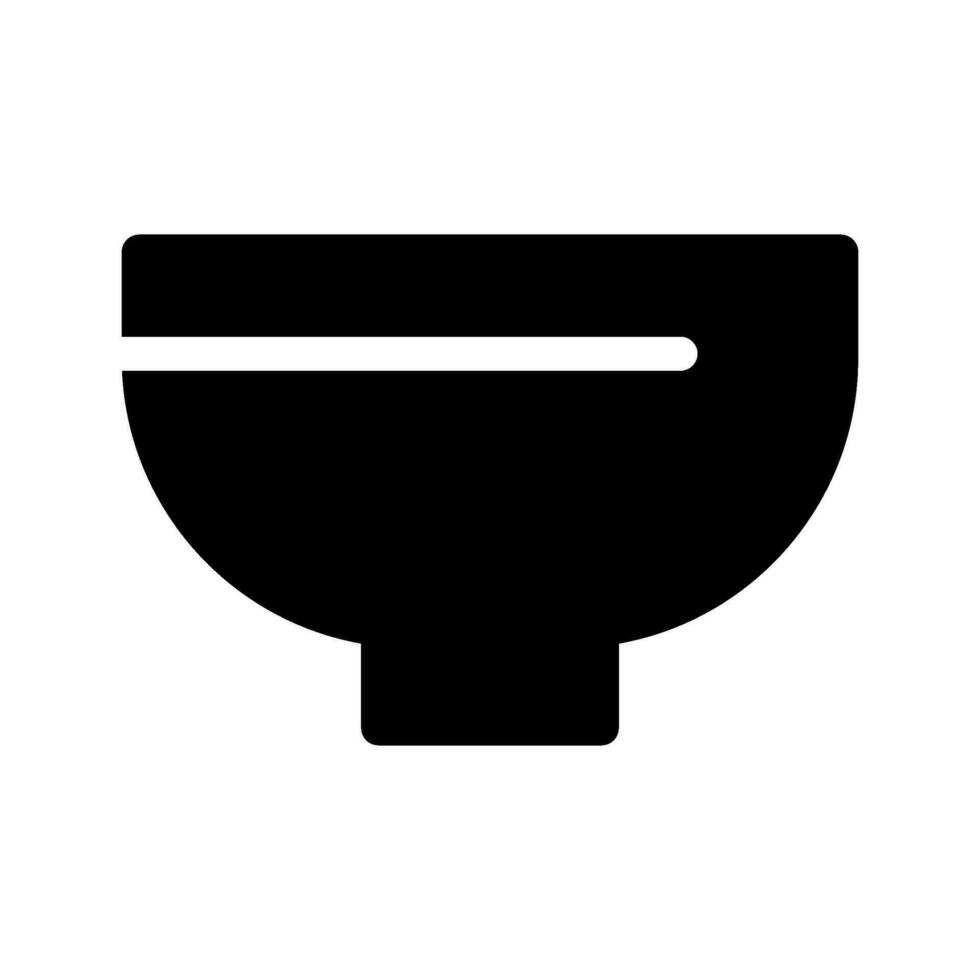 Bowl Icon Vector Symbol Design Illustration