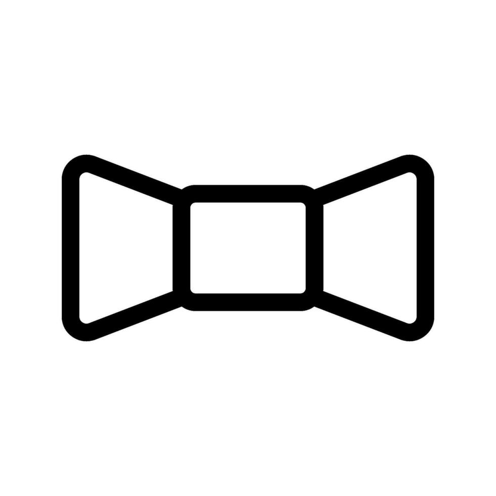 Bow Tie Icon Vector Symbol Design Illustration