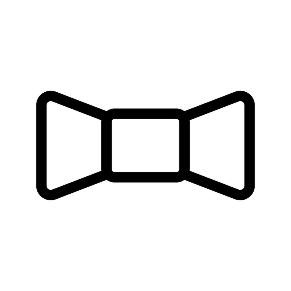 Bow Tie Icon Vector Symbol Design Illustration