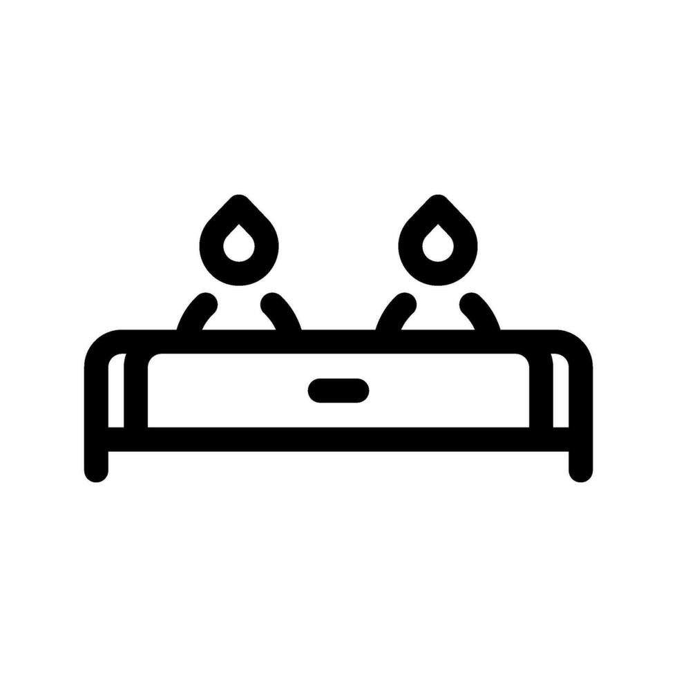 Gas Stove Icon Vector Symbol Design Illustration