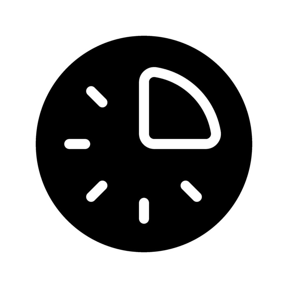 Minute Icon Vector Symbol Design Illustration