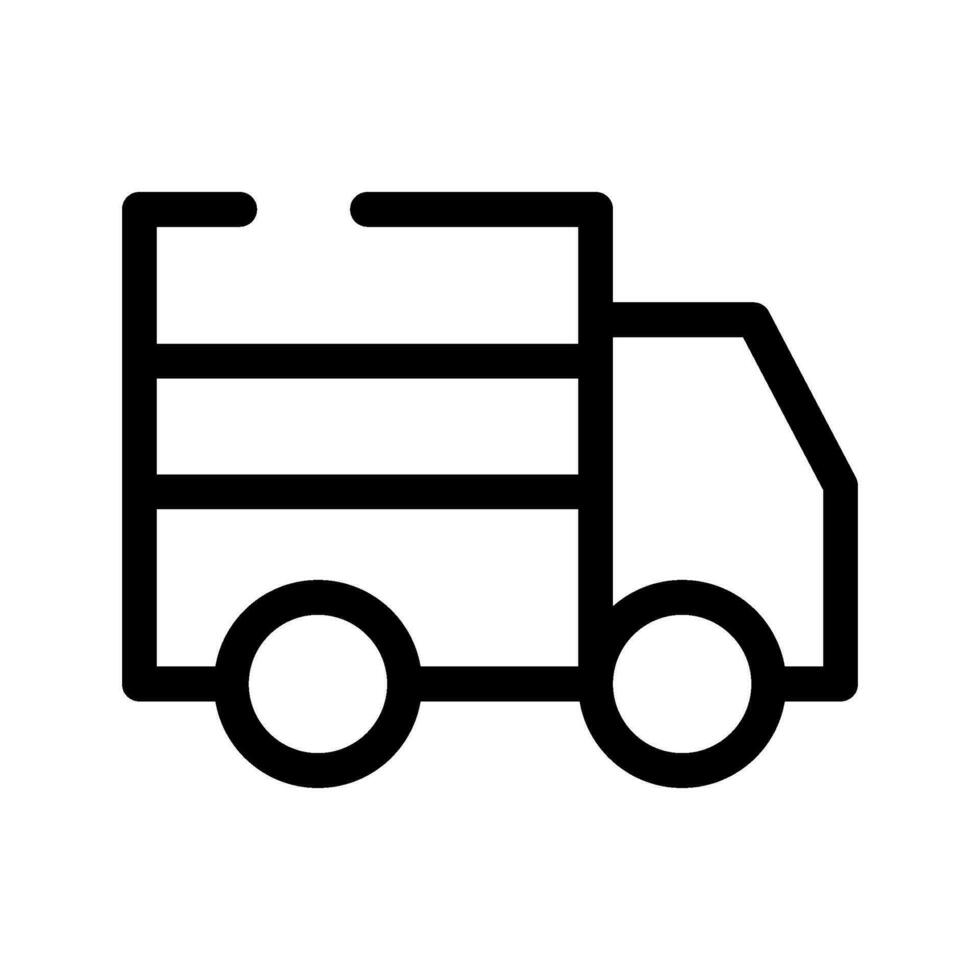 Truck Icon Vector Symbol Design Illustration