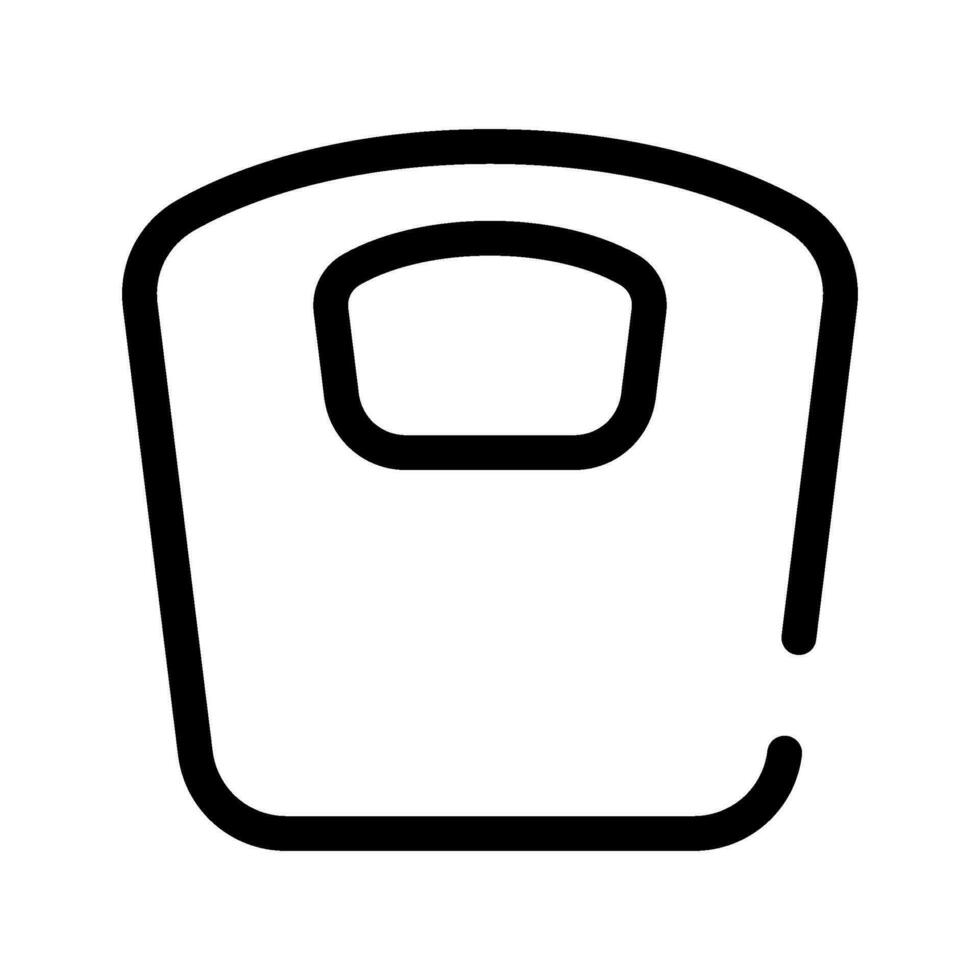 Weight Machine Icon Vector Symbol Design Illustration