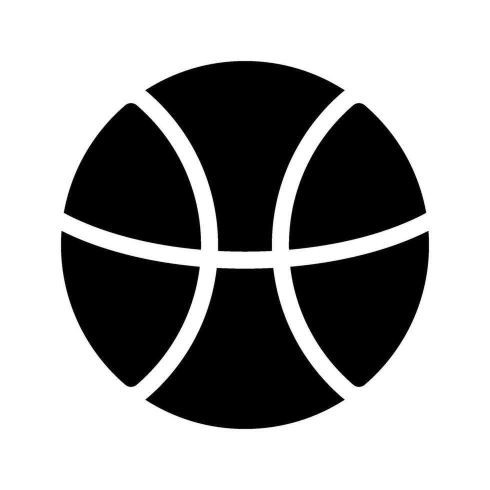 Basketball Icon Vector Symbol Design Illustration